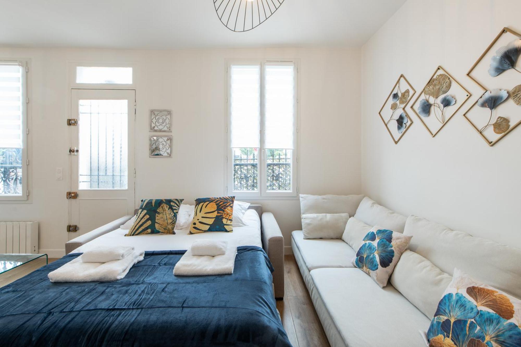 Spacious And Bright 2-Bedroom Large Apartment Very Close To Paris - Near Metro ボローニュ・ビランクー エクステリア 写真